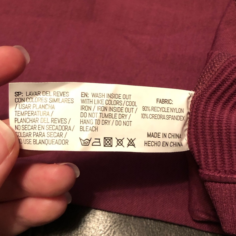 Alphalete Ozone Legging Raspberry Women's Large EUC! - Picture 8 of 12